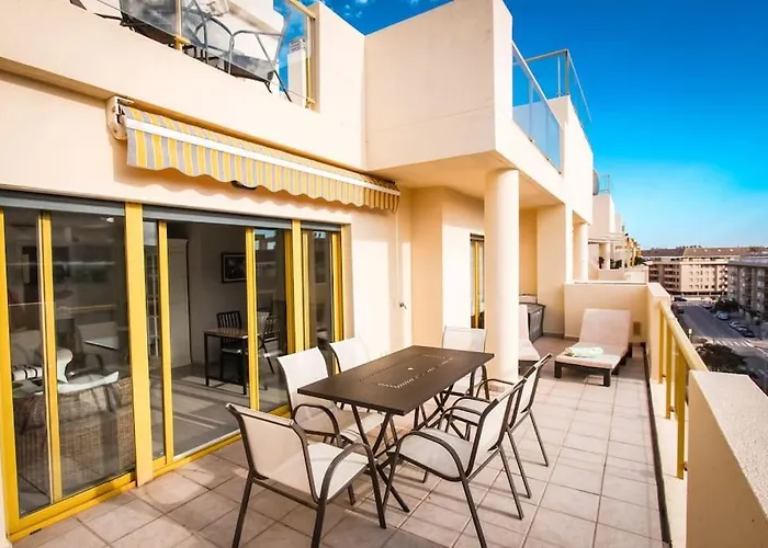 아파트 Atico Duplex Playa Raset By Costablancarent *